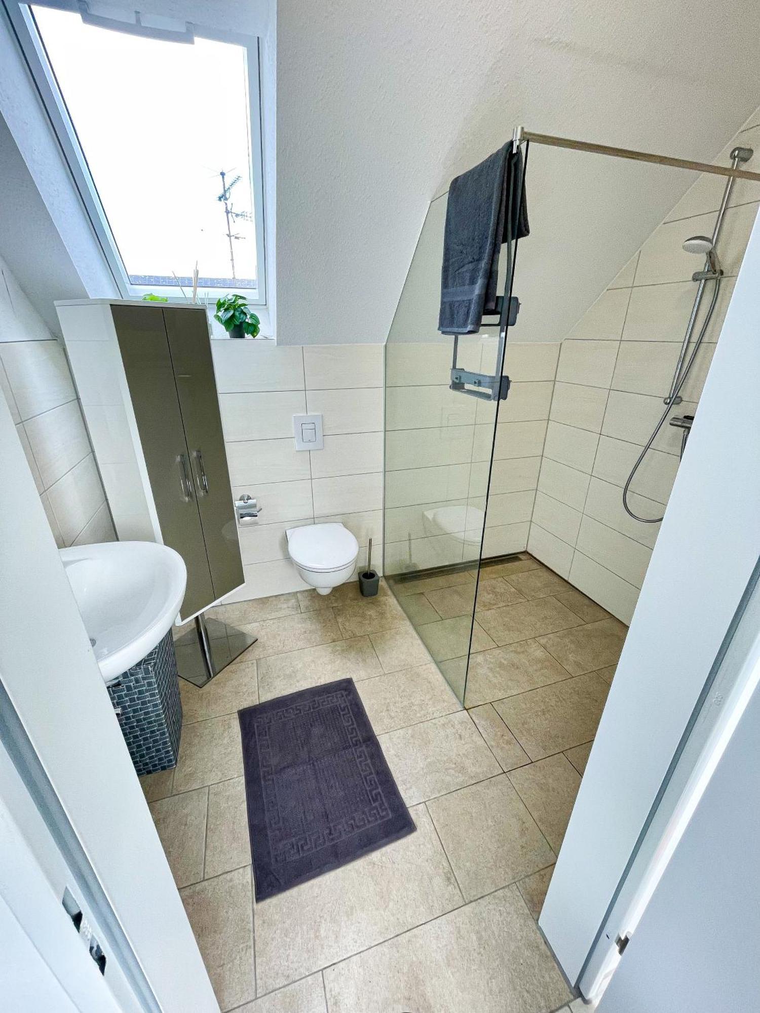 Ahaus: Stadtoase Mit Terrasse & Privater Garage Ngoại thất bức ảnh